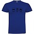 [해외]KRUSKIS Sleep Eat And Ride 반팔 티셔츠 9137539182 Royal Blue