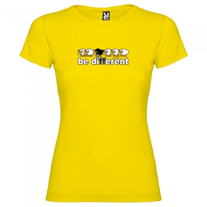 [해외]KRUSKIS Be Different Football 반팔 티셔츠 3137538942 Yellow