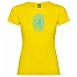 [해외]KRUSKIS Football Fingerprint 반팔 티셔츠 3137540033 Yellow