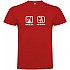 [해외]KRUSKIS 프로blem 솔루션 Play Football 반팔 티셔츠 3137538160 Red