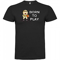 [해외]KRUSKIS Born To Play Basketball 반팔 티셔츠 3137538725 Black