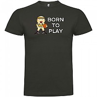 [해외]KRUSKIS Born To Play Basketball 반팔 티셔츠 3137538727 Dark Grey