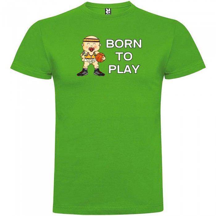[해외]KRUSKIS Born To Play Basketball 반팔 티셔츠 3137538729 Green