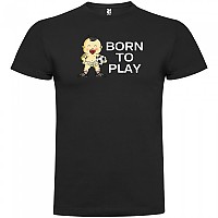 [해외]KRUSKIS Born To Play Football 반팔 티셔츠 3137538735 Black