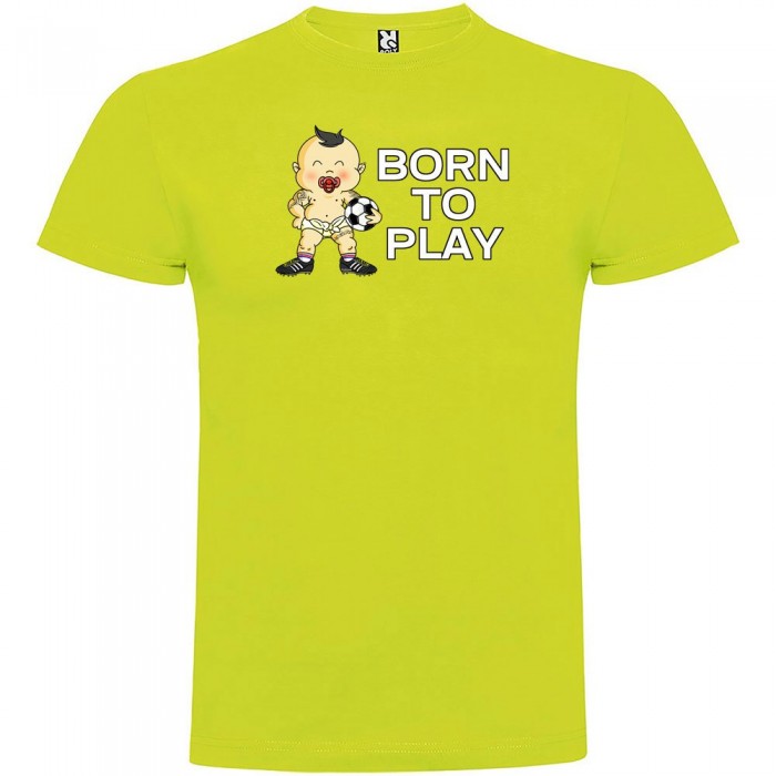 [해외]KRUSKIS Born To Play Football 반팔 티셔츠 3137538736 Light Green