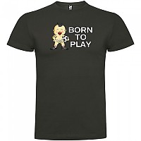 [해외]KRUSKIS Born To Play Football 반팔 티셔츠 3137538737 Dark Grey