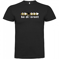 [해외]KRUSKIS Be Different Football 반팔 티셔츠 3137538935 Black