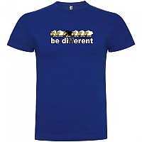 [해외]KRUSKIS Be Different Football 반팔 티셔츠 3137538939 Royal Blue