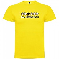[해외]KRUSKIS Be Different Basket 반팔 티셔츠 3137538944 Yellow