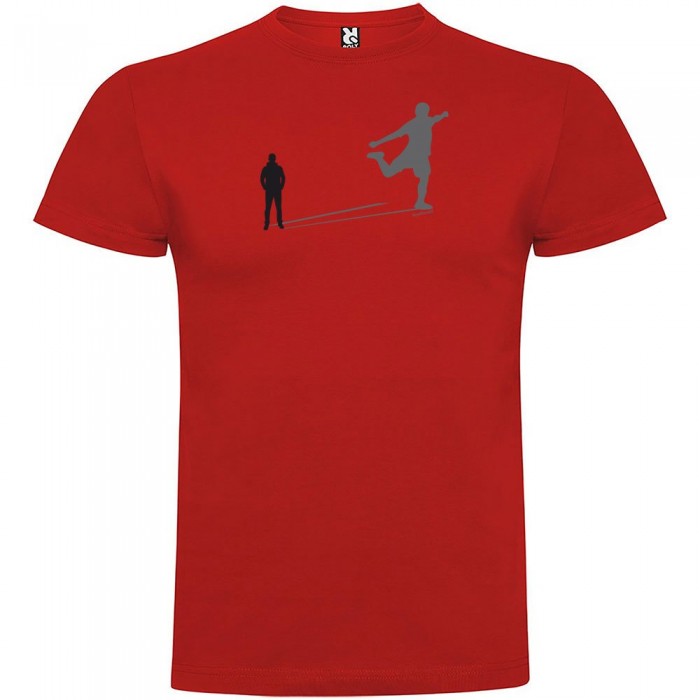 [해외]KRUSKIS Football Shadow 반팔 티셔츠 3137540552 Red