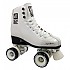 [해외]KRF 롤러 스케이트 School Aluminium Leather Velcro 14137542683 White / Black