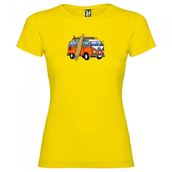[해외]KRUSKIS Hippie Van Surf 반팔 티셔츠 14137538512 Yellow