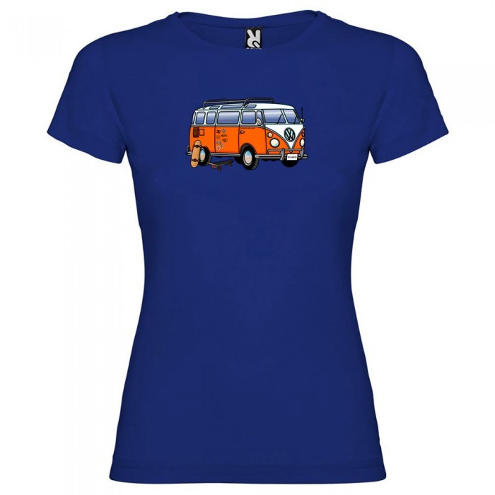 [해외]KRUSKIS 반팔 티셔츠 Hippie Van Skate 14137538631 Royal Blue