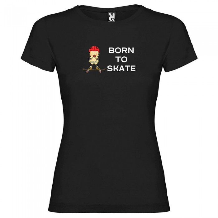 [해외]KRUSKIS Born To Skate 반팔 티셔츠 14137538653 Black
