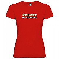 [해외]KRUSKIS Be Different Skate 반팔 티셔츠 14137538970 Red