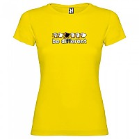 [해외]KRUSKIS Be Different Skate 반팔 티셔츠 14137538972 Yellow