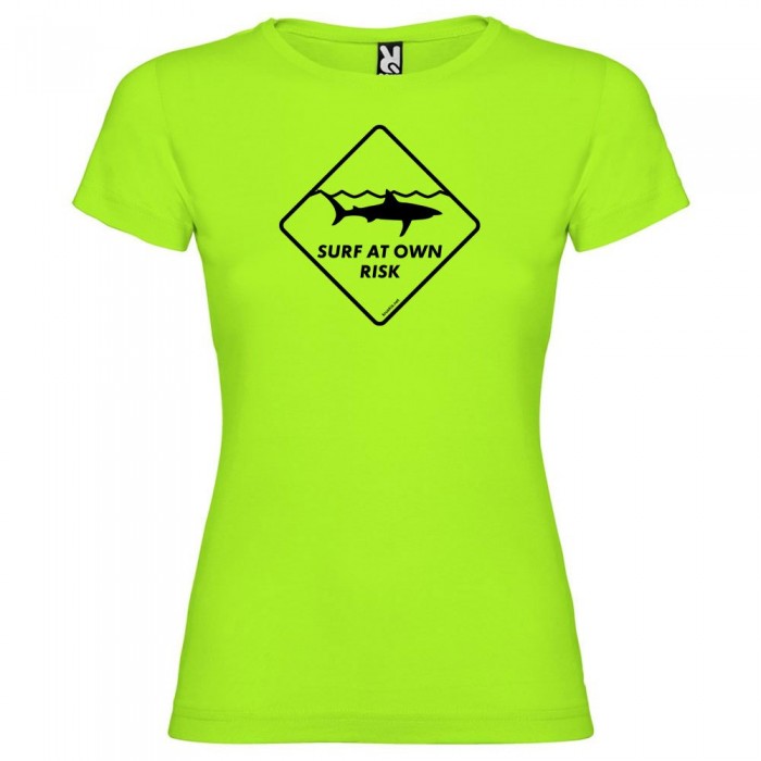 [해외]KRUSKIS Surf At Own Risk 반팔 티셔츠 14137539061 Light Green