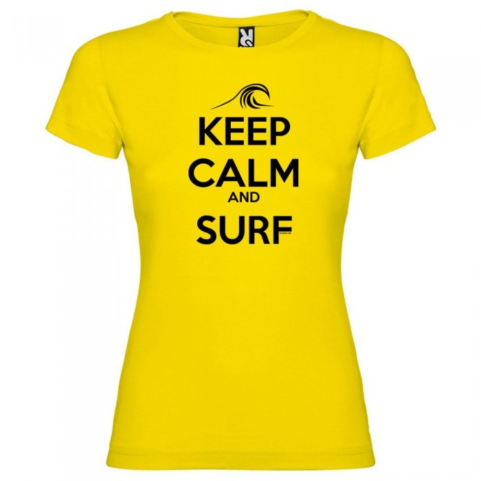 [해외]KRUSKIS Keep Calm And Surf 반팔 티셔츠 14137539143 Yellow