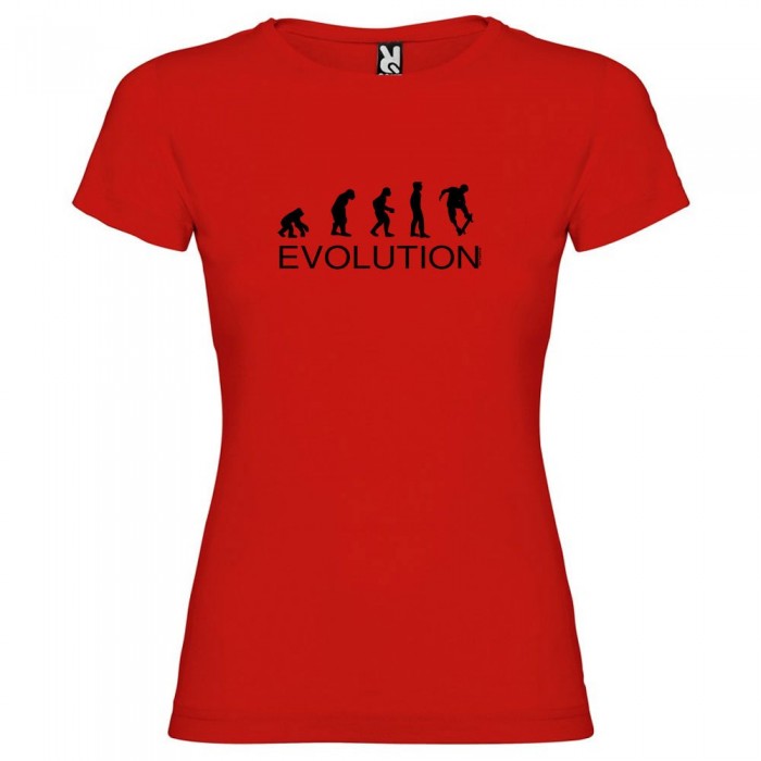 [해외]KRUSKIS Evolution Skate 반팔 티셔츠 14137539490 Red