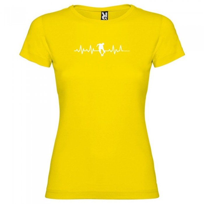 [해외]KRUSKIS Skateboard Heartbeat 반팔 티셔츠 14137539821 Yellow