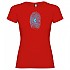 [해외]KRUSKIS Surfer Fingerprint 반팔 티셔츠 14137540071 Red