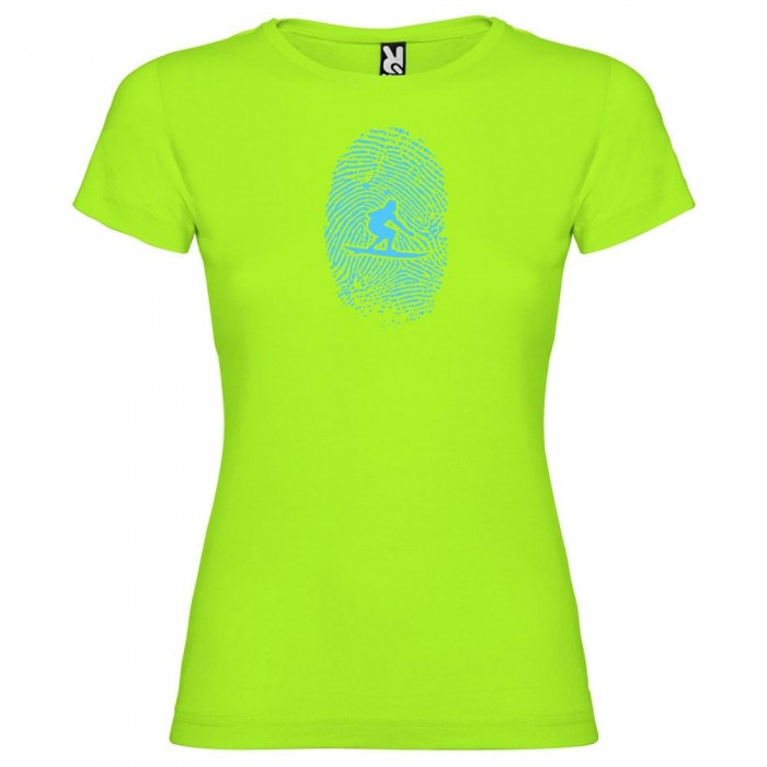 [해외]KRUSKIS Surfer Fingerprint 반팔 티셔츠 14137540072 Light Green