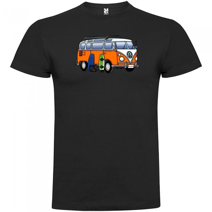 [해외]KRUSKIS Hippie Van Wakeboard 숏 슬리브 T-shirt 반팔 티셔츠 14137538615 Black