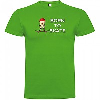 [해외]KRUSKIS Born To Skate Short 슬리브 T-shirt 반팔 티셔츠 14137538649 Green