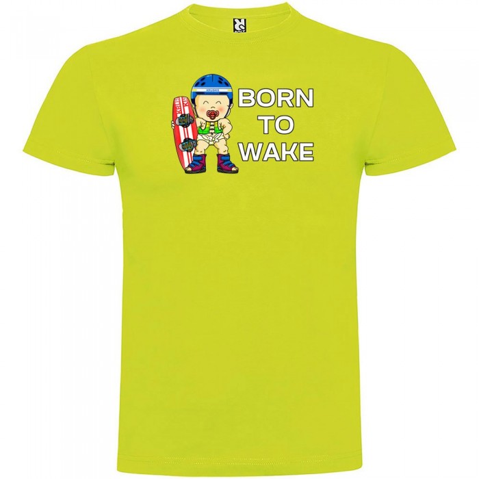 [해외]KRUSKIS Born To Wake 숏 슬리브 T-shirt 반팔 티셔츠 14137538706 Light Green