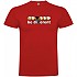 [해외]KRUSKIS Be Different Surf 숏 슬리브 T-shirt 반팔 티셔츠 14137538978 Red