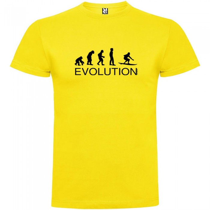 [해외]KRUSKIS Evolution Surf 숏 슬리브 T-shirt 반팔 티셔츠 14137539493 Yellow