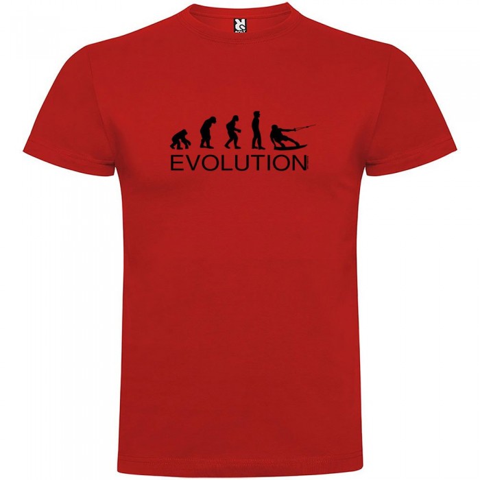 [해외]KRUSKIS Evolution Wake Board 숏 슬리브 T-shirt 반팔 티셔츠 14137539523 Red