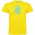 [해외]KRUSKIS Skateboarder Fingerprint Short 슬리브 T-shirt 반팔 티셔츠 14137540054 Yellow