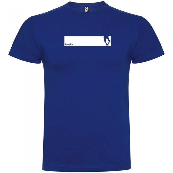 [해외]KRUSKIS Skate 프레임 숏 슬리브 T-shirt 반팔 티셔츠 14137540229 Royal Blue