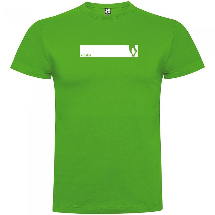 [해외]KRUSKIS Skate 프레임 숏 슬리브 T-shirt 반팔 티셔츠 14137540230 Green