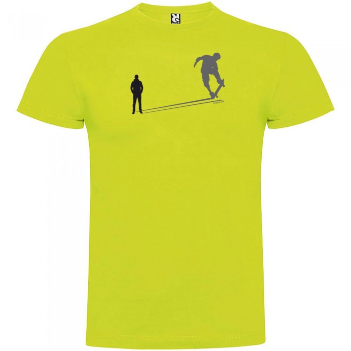 [해외]KRUSKIS 반팔 티셔츠 Skate Shadow 숏 슬리브 T-shirt 14137540565 Light Green