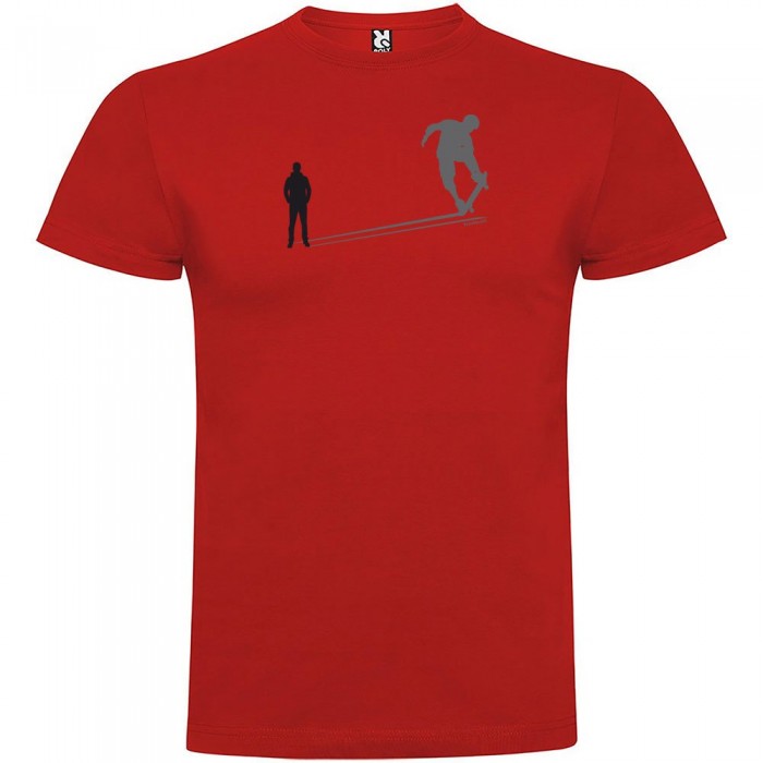 [해외]KRUSKIS Skate Shadow 숏 슬리브 T-shirt 반팔 티셔츠 14137540566 Red