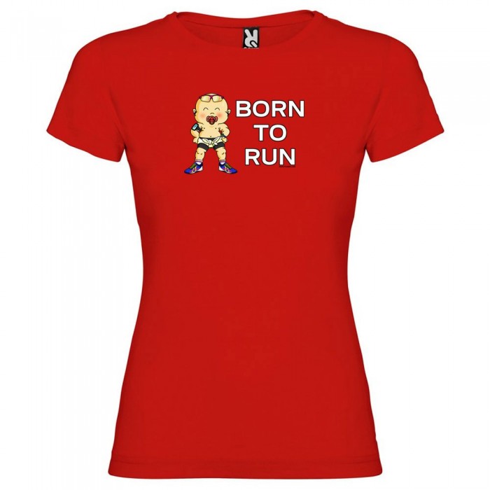 [해외]KRUSKIS Born To Run 반팔 티셔츠 6137538770 Red