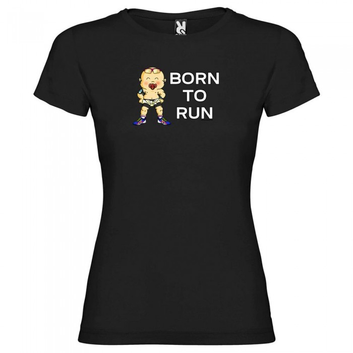 [해외]KRUSKIS Born To Run 반팔 티셔츠 6137538773 Black