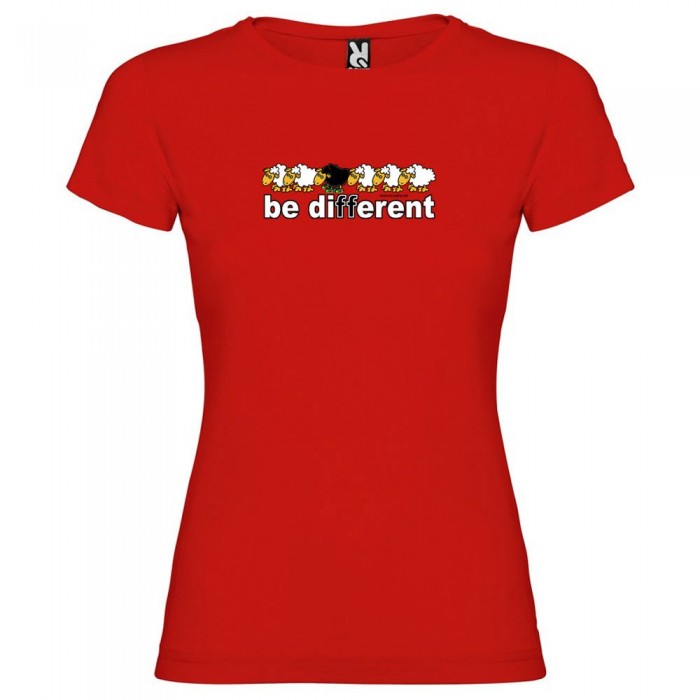 [해외]KRUSKIS Be Different Run 반팔 티셔츠 6137538930 Red