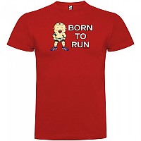 [해외]KRUSKIS Born To Run 반팔 티셔츠 6137538768 Red