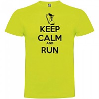 [해외]KRUSKIS Keep Calm And Run 반팔 티셔츠 6137539117 Light Green