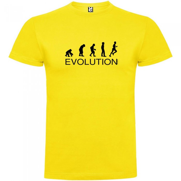 [해외]KRUSKIS Evolution 런닝 반팔 티셔츠 6137539465 Yellow