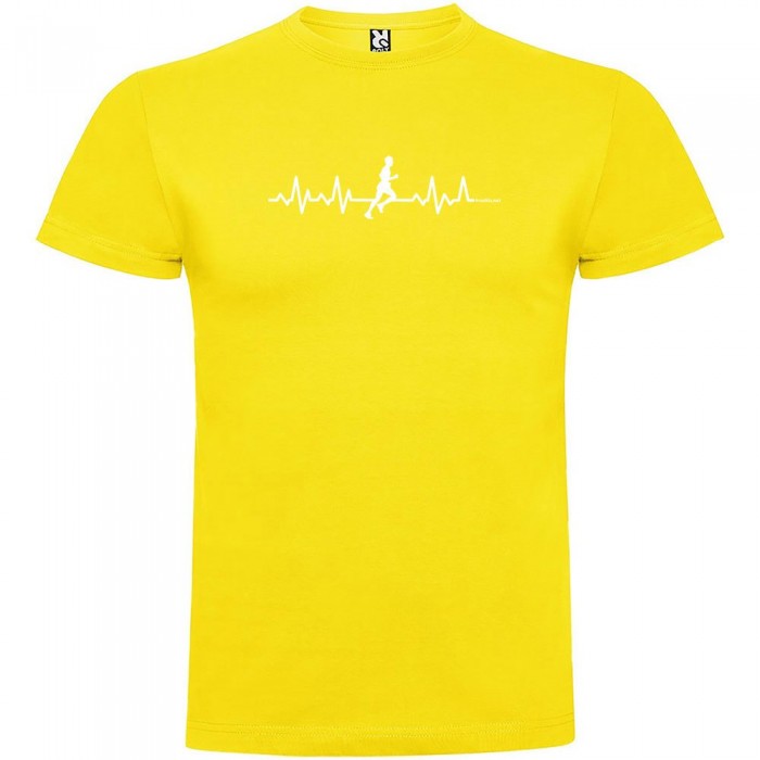 [해외]KRUSKIS Runner Heartbeat 반팔 티셔츠 6137539790 Yellow
