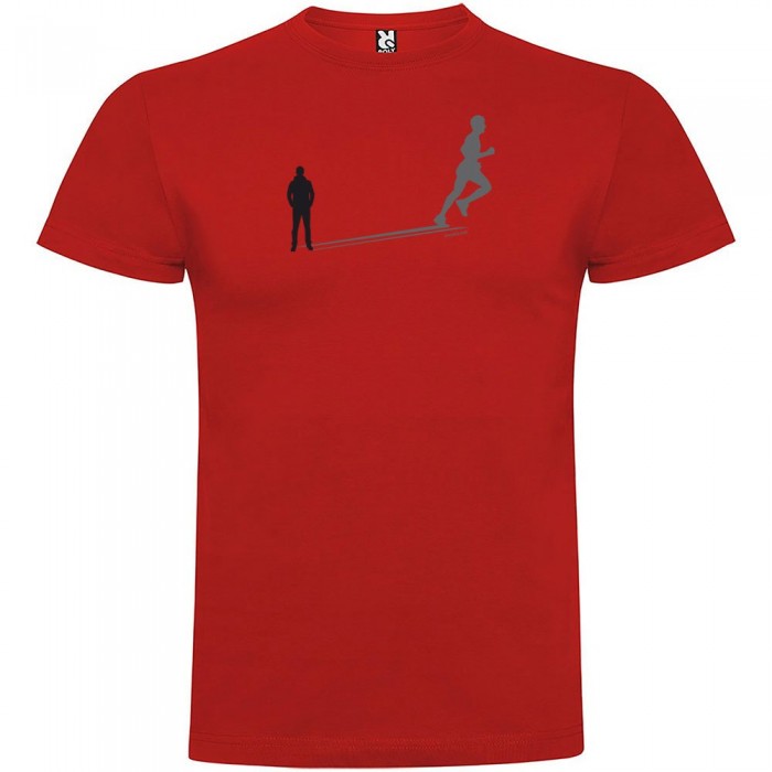 [해외]KRUSKIS Run Shadow 반팔 티셔츠 6137540545 Red