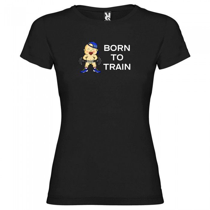 [해외]KRUSKIS 반팔 티셔츠 Born To Train 7137538723 Black