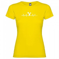 [해외]KRUSKIS Fitness Heartbeat 반팔 티셔츠 7137539813 Yellow