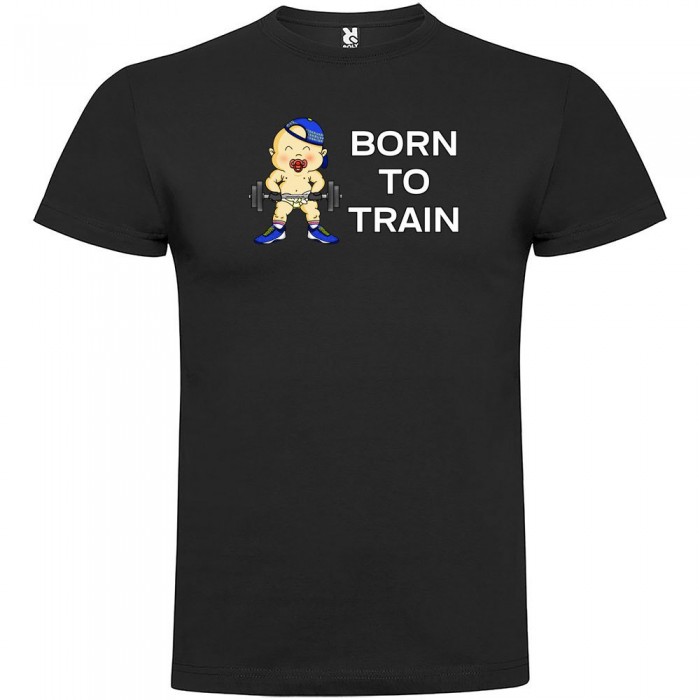 [해외]KRUSKIS Born To Train 반팔 티셔츠 7137538715 Black