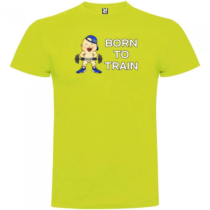 [해외]KRUSKIS Born To Train 반팔 티셔츠 7137538716 Light Green