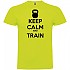 [해외]KRUSKIS Keep Calm And Train 반팔 티셔츠 7137539152 Light Green